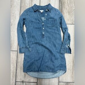JCREW soft denim dress